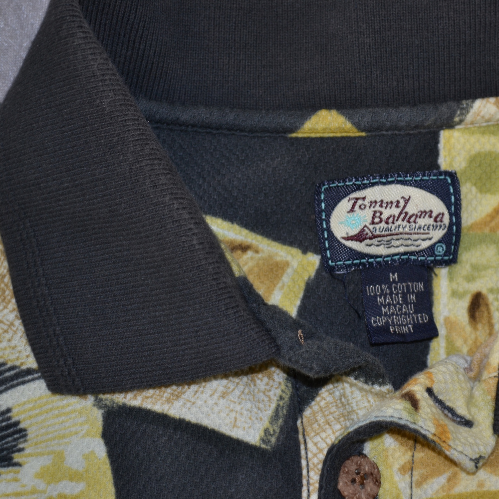 TOMMY BAHAMA HAWAIIAN FLOWER & ISLAND POLO - Picture 5 of 8